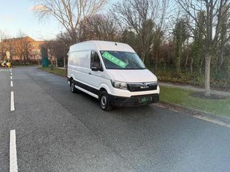 2019 man tge 140 high roof van panel van diesel manual