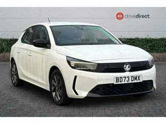 2023 vauxhall corsa 1.2 turbo design hatchback 5dr petrol manual euro 6 (start/stop) (100 ps) hatchback ...