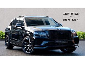 bentley bentayga 4.0 v8 speed 5dr auto [launch pack]