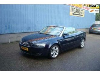 audi a4 cabriolet 2.4 v6 pro line automaat — audi — marktplaats