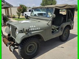 1953 jeep m38-a1 willys m38-a1 willys stock number 444208