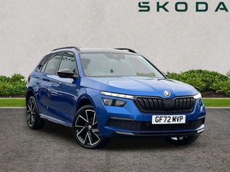 skoda kamiq 1.0 tsi 110 monte carlo 5dr suv 2022, 12523 miles, £18995 - 33046301 - exchangeandmart.co.uk