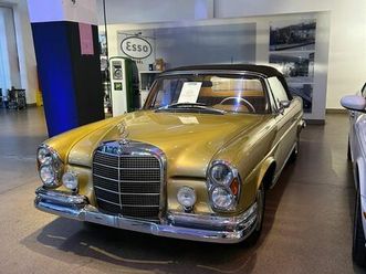 mercedes benz w111 280 se cabrio - nur familienbesitz