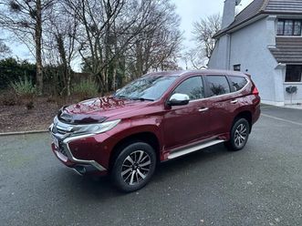 mitsubishi shogun sport 7 seater automatic