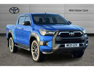 toyota hilux invincible x pickup's 2.8 d-4d invincible x auto 4wd euro 6 (start/stop) 4dr
