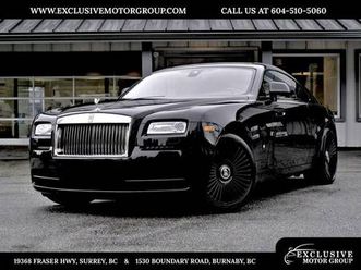 2016 rolls-royce wraith w/ bespoke sunroof - surrey