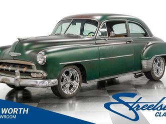 1952 chevrolet fleetline patina restomod