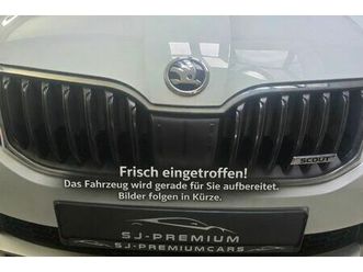 skoda octavia combi scout 4x4 dsg ahk tüv neu