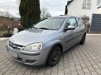opel corsa c 1.2 steuerkette & kupplung neu, klimaautomatik, pdc