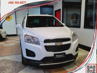2013 chevrolet trax 1lt low kms/no accidents/bluetooth