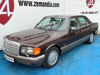 mercedes-benz w 126 300 se/gar.km/klíma/rozsdamentes