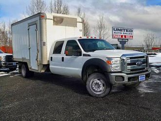 2012 ford f550 super duty crew cab chassis 176 w.b. 4d