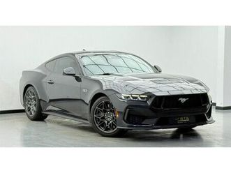 2024 ford mustang gt, 2029 al-tayer warranty + service contract + full service history, gcc