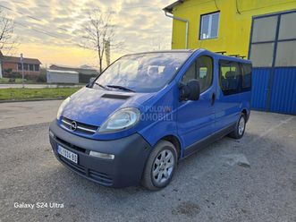 opel vivaro 1.9 cdti jtd, 9 sedista