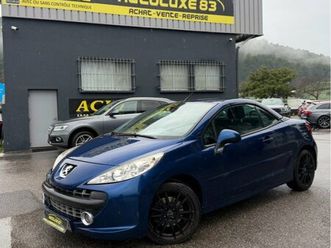 peugeot 207 cc 1.6 hdi 110 cv garantie
