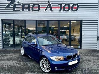 bmw série 1 120d 177ch pack m bleu le mans