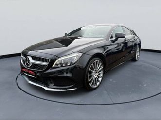 mercedes cls classe benz 350 bluetec 4 matic 252 ch boîte auto pack amg et designo siège rouge matelassé -siège chauffant ventilé avant- caméra de recul -