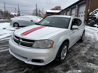 2012 dodge avenger, safety + 1 year gold warranty