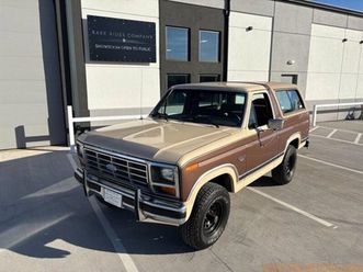 1984 ford bronco xlt