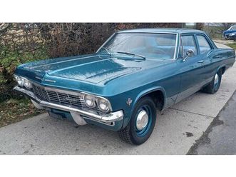 1965 chevrolet bel air vert foncé manuel, 4 vitesses cond...