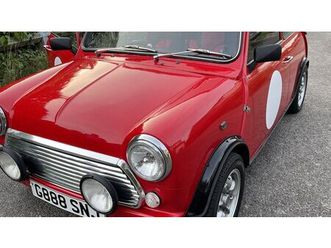 1989 rover mini rouge manuel, 4 vitesses conduite à droit...