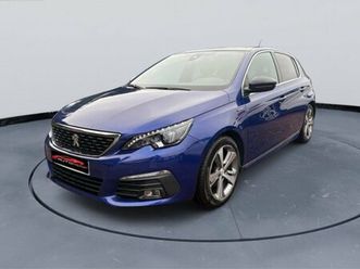 peugeot 308 1.5 bluehdi 130 ch gt line caméra de recul toit panoramique clim- gps carplay