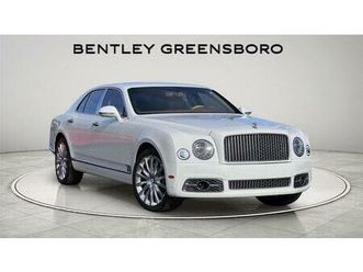 certified 2017 bentley mulsanne base