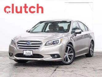 2017 subaru legacy 3.6r limited awd w/ navigation, heated front