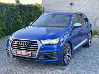 audi sq7 4.0tdi* night vision* sepang blue* 435hp* memory*