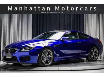 2013 bmw m6 coupe v8 560hp|carbonroof|noaccidnt|exec.pkg|servcerecords