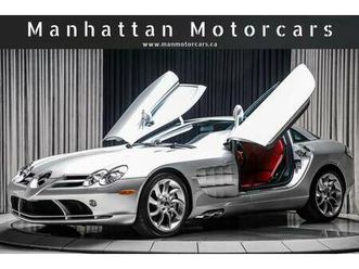 2005 mercedes-benz slr mclaren v8 617hp|collectrgrade|noaccidnt|redint