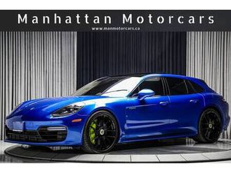 2018 porsche panamera turbo s e-hybrid sport turismo 680hp |frontppf