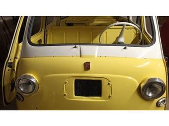 1957 fiat 600 multipla jaune manuel, 4 vitesses conduite...