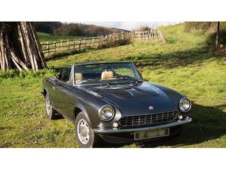 1980 fiat 124 spider original a vendre
