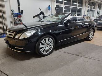 mercedes e250 cabriolet frisch ab mfk und service