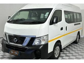 2019 nissan nv350 2.5 16-seat impendulo
