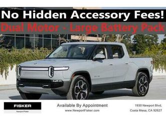 used 2024 rivian r1t dual large 4 1/2 ft