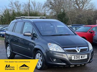 2010 vauxhall zafira 1.9td elite (120ps)