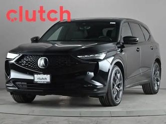 2024 acura mdx a-spec w/ a-spec pkg. w/ apple carplay, heated fr