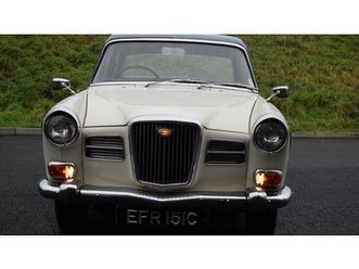 1965 wolseley 16/60 blanc manuel, 4 vitesses conduite à d...