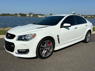2017 chevrolet ss sedan manual