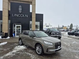 2025 lincoln corsair grand touring, leather, heated steering whe