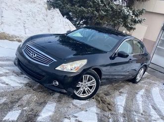 2012 infiniti g25x rwd/awd