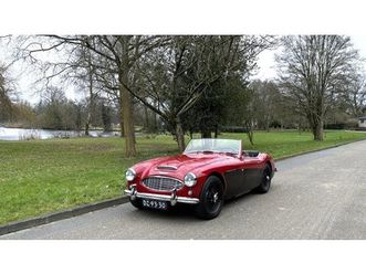 1959 austin-healey 100-6 rouge manuel, 6 vitesses conduit...