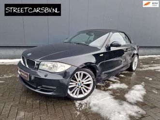 1-serie cabrio 120d high executive navi/leder/full