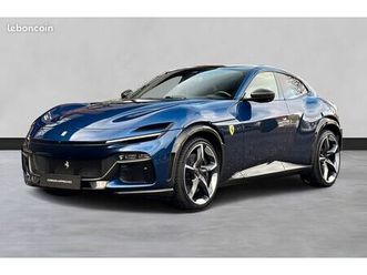 ferrari purosangue v12 6.5 725 ch - full pack carbone - toit pano - malus inclus