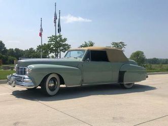 1948 lincoln continental convertible