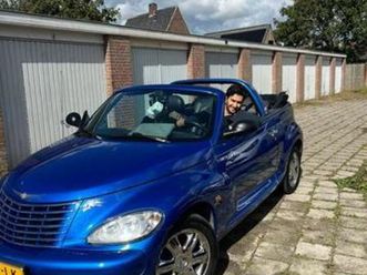 chrysler pt cruiser 2.4 i 16v cabrio 2007 blauw — chrysler — marktplaats