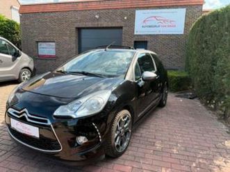 ② citroën ds3 cabrio 1.6i benzine led airco navi 12m garantie — citroën — 2ememain
