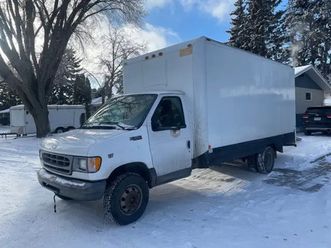 2002 ford e350 16ft enclosed truck